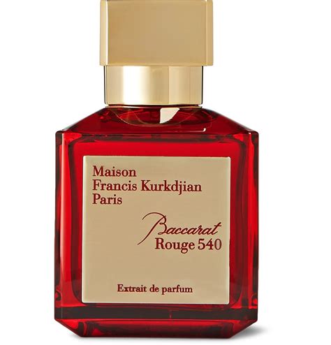 baccarat rouge 540 extraits.